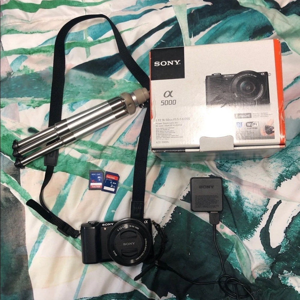 Sony a5000 camera bundle